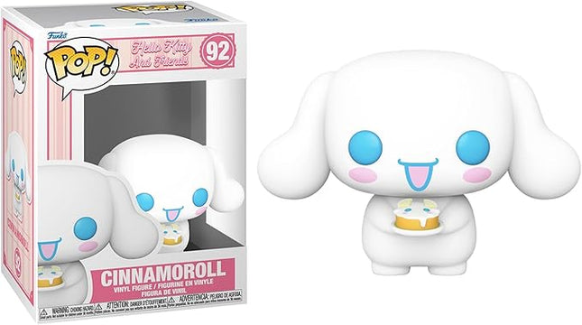 Funko POP! Sanrio: HK - Cinnamoroll - Cinnamaroll - Hello Kitty - Collectable Vinyl Figure - Gift Idea - Official Merchandise - for Kids & Adults - Cartoons Fans - Model Figure for Collectors