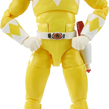 Hasbro Power Rangers Lightning Collection Mighty Morphin Yellow Ranger & Red Ranger ''Swap'' Jason & Trini Boom Comics 2-Pack 6-Inch Action Figures, (F6887)