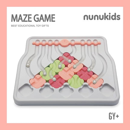 Marble Circuit Puzzle - Exciting Maze Game Toy for Kids, Fun Brain Teasers for Kids 6 Years and Above