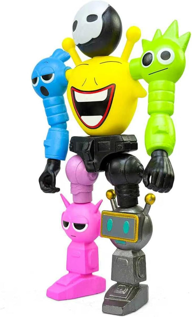 7inch Action Figures Mystery Box,Mystery Box,Sprunky Toys Collection Decoration Set, Sprunkies Toys for Collectible Figurine Gifts Both Play and Display (STL-6)