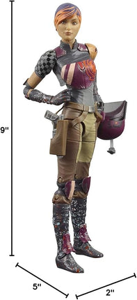 STAR WARS The Black Series Sabine Wren Toy 6-Inch-Scale Rebels Collectible Action Figure, Toys for Kids Ages 4 and Up