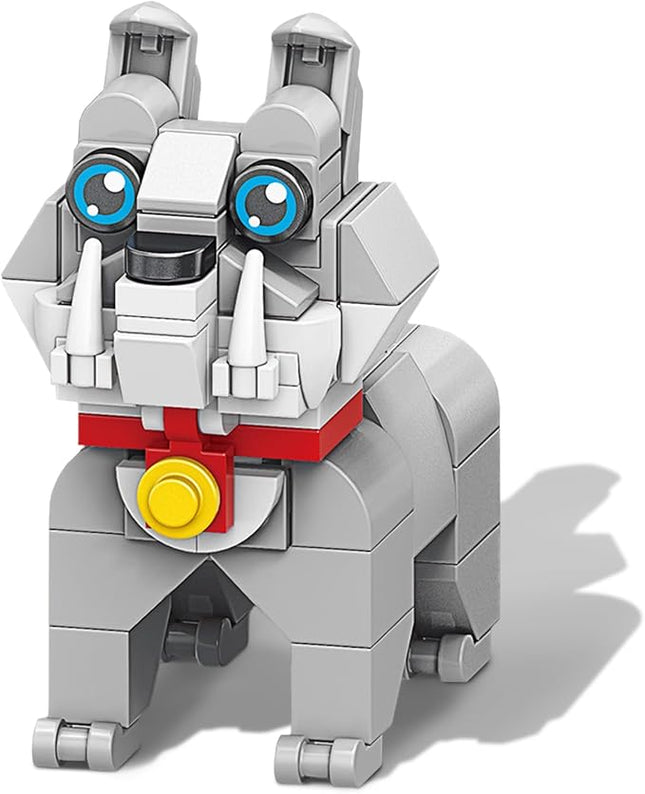 Matador Mini Dog Building Blocks Set, Micro Bricks Animals Building Toys, Party Favors Pet Toys Gifts for Kids