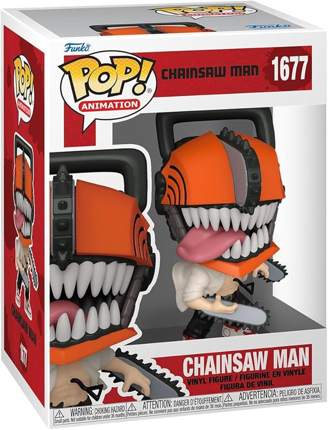 Funko POP! Animation - CSM - Chainsaw Man - 1/6 Odds for Rare Chase Variant - Bloody - Collectable Vinyl Figure - Gift Idea - Official Merchandise - for Kids & Adults - Anime Fans