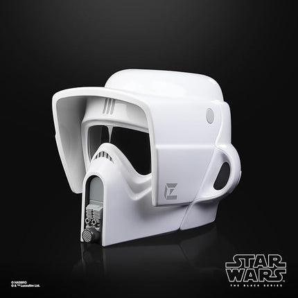 STAR WARS The Black Series Scout Trooper Premium Electronic Helmet with Sound Effects, Return of the Jedi Adult Roleplay Item