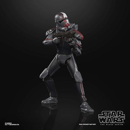 STAR WARS The Black Series Bad Batch Hunter 6-Inch-Scale The Clone Wars Collectible Action Figure, Toys for Kids Ages 4 and Up