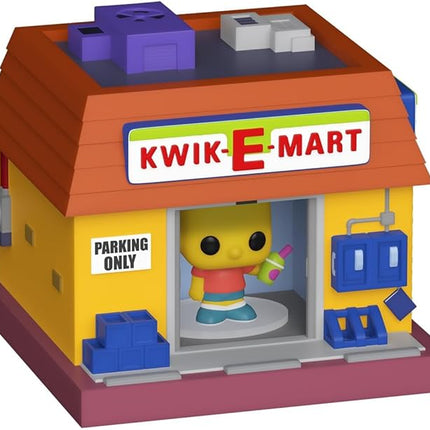 Funko Pop Bitty Town: Simpsons - Bart Simpson and Kwik-E-Mart - The Simpsons - Collectable Vinyl Figure - Gift Idea - Official Merchandise - Toys for Kids & Adults - Cartoon/Animation Fans