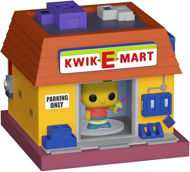 Funko Pop Bitty Town: Simpsons - Bart Simpson and Kwik-E-Mart - The Simpsons - Collectable Vinyl Figure - Gift Idea - Official Merchandise - Toys for Kids & Adults - Cartoon/Animation Fans