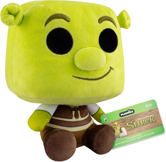 Funko POP! Plush: Shrek– Shrek -  - Collectable Soft Plush - Birthday Gift Idea - Official Merchandise - Stuffed Plushie for Kids and Adults - Ideal for Movies Fans, Girlfriends and Boyfriends
