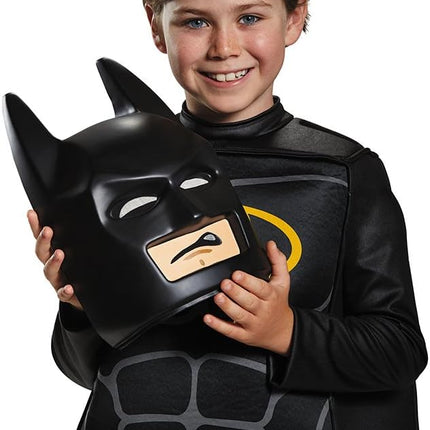 Batman Lego Movie Classic Costume, Black, Small (4-6)