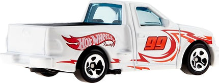 Hot Wheels 10-Pack, Set of 10 Toy Trucks in 1:64 Scale, Mix of Officially Licensed & Unlicensed Pick-Ups, Rescue or Semi Trucks (Styles May Vary)
