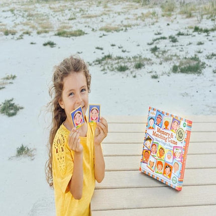 eeBoo: Memory and Matching Game- I Never Forget a Face- 24 Pairs, Develops Recognition, Concentration, Memory & Social Skills, Age 3+