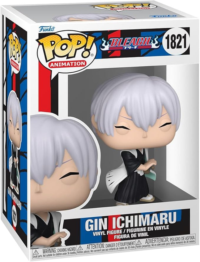 Funko Pop Animation: Bleach - Gin Ichimaru - Collectable Vinyl Figure - Gift Idea - Official Merchandise - Toys for Kids & Adults - Anime Fans - Model Figure for Collectors and Display