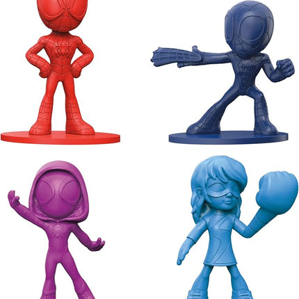 Monopoly Junior: Marvel Spidey and His Amazing Friends Edition Board Game for Kids Ages 5+, with Artwork from The Animated Series, Kids Board Games (Amazon Exclusive)