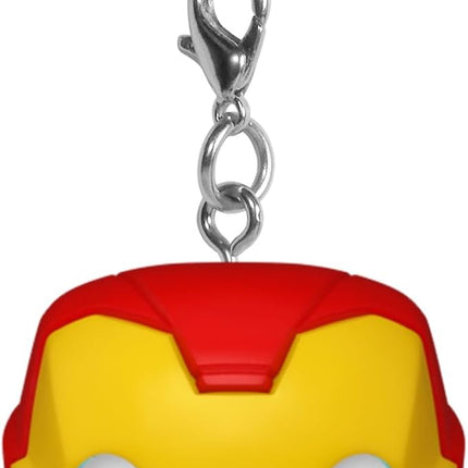 Funko POP! Keychain: Marvel - Iron Man - Marvel Comics Novelty Keyring - Collectable Mini Figure - Stocking Filler - Gift Idea - Official Merchandise - Comic Books Fans - Backpack Decor