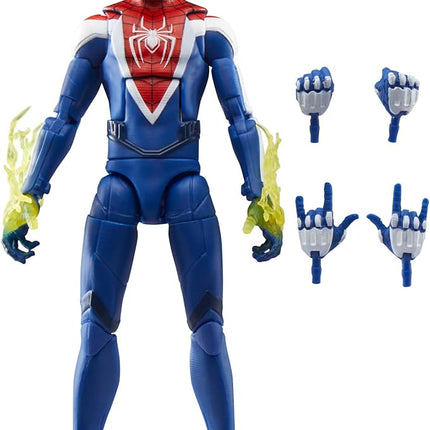 Marvel Legends Series Gamerverse Miles Morales Upgraded Suit Style, Spider-Man 2 Video Game-Inspired Collectible 6 Inch Action Figure