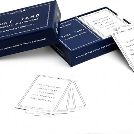 {THE AND}) Team Building Edition - 199 Conversation Card Game for Building Better Teams - Icebreaker Conversation Starter Questions to Connect with Each Other & Boost Team Chemistry by The Skin Deep