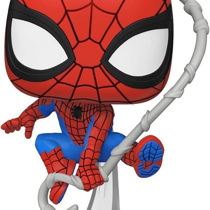 Funko Pop! Marvel: Friendly Neighborhood Spider-Man - Spider-Man - Collectable Vinyl Figure - Gift Idea - Official Merchandise - Toys for Kids & Adults - Cartoons Fans