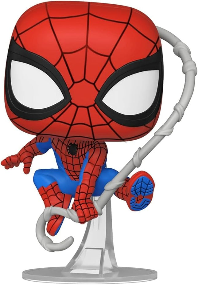 Funko Pop! Marvel: Friendly Neighborhood Spider-Man - Spider-Man - Collectable Vinyl Figure - Gift Idea - Official Merchandise - Toys for Kids & Adults - Cartoons Fans
