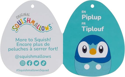 Squishmallows 14-Inch Piplup Plush - Add to Your Plush Squad, Ultrasoft Stuffed Animal Medium, Official Kelly Toy