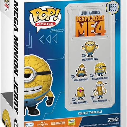 Funko POP! Movies: Despicable Me 4 – Super Jerry - Despicable Me: Minions - Collectable Vinyl Figure - Gift Idea - Official Merchandise - for Kids & Adults - Movies Fans - Model Figure for Collectors