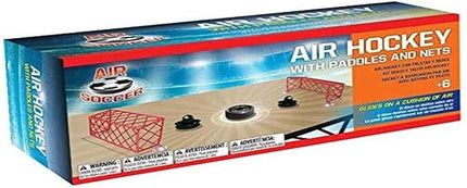 Air Hockey Table Top Set with Paddles & Nets Action Game for Kids and Adults