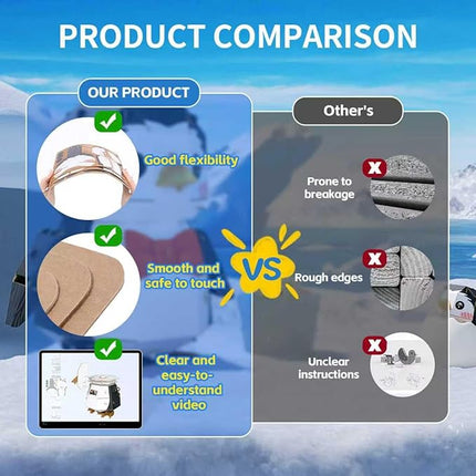 3D Puzzles for Kids Ages 8-13 – Eco-Friendly DIY Educational Toy for Boys and Girls,Creative Brain-Teaser Puzzles,Penguin Rompecabezas 3D, Ideal Birthday