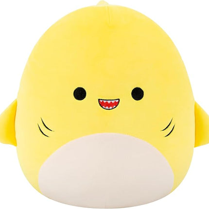 Squishmallows Original 12in Chandler The Yellow Shark – Official Jazwares Plush (Medium-Sized)