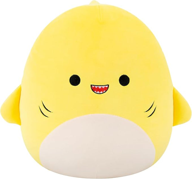 Squishmallows Original 12in Chandler The Yellow Shark – Official Jazwares Plush (Medium-Sized)