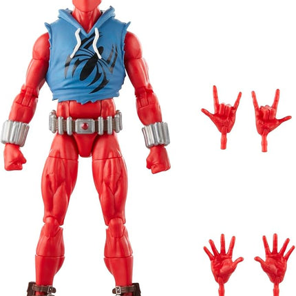 MARVEL Legends Series Scarlet Spider, Spider-Man Comics Collectible 6-Inch Action Figure