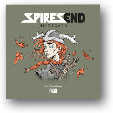 Spire's End: Hildegard Card Game, Add to Your Choose-Your-Path Adventure and Strategy Board Games, Immersive Solo or Cooperative Play for Ages 16 and Over, 1-2 Players, 30-180 Minute Playtime