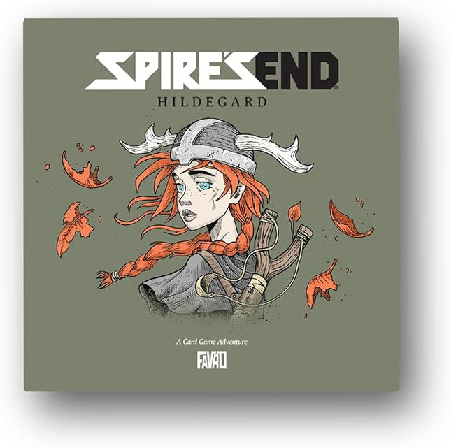 Spire's End: Hildegard Card Game, Add to Your Choose-Your-Path Adventure and Strategy Board Games, Immersive Solo or Cooperative Play for Ages 16 and Over, 1-2 Players, 30-180 Minute Playtime