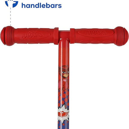 Voyager - Self Balancing Kick Scooter with Light Up Wheels, Extra Wide Deck, 3 Wheel Platform, Foot Activated Brake, 75 lbs Limit, Kids & Toddlers Girls or Boys, for Ages 3 and Up