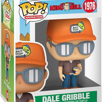 Funko Pop! TV: King of The Hill - Dale Gribble - Collectable Vinyl Figure - Gift Idea - Official Merchandise - Toys for Kids & Adults - Cartoons Fans - Model Figure for Collectors and Display