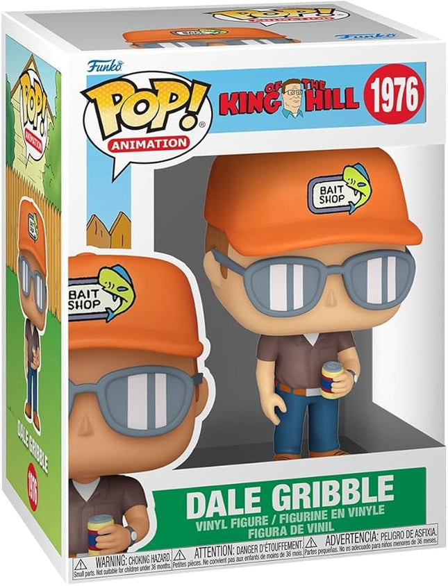 Funko Pop! TV: King of The Hill - Dale Gribble - Collectable Vinyl Figure - Gift Idea - Official Merchandise - Toys for Kids & Adults - Cartoons Fans - Model Figure for Collectors and Display