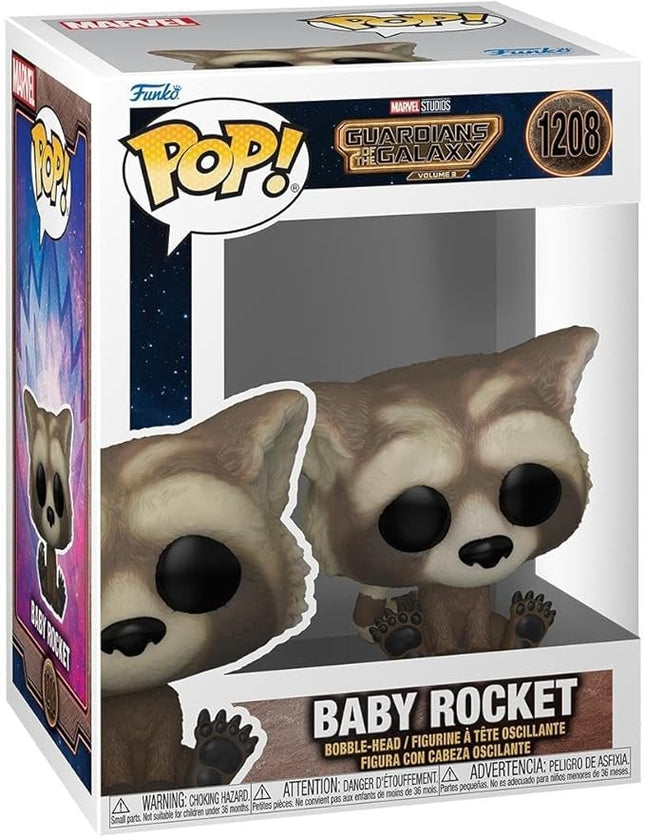 Funko POP! Vinyl: Marvel - Guardians of The Galaxy 3 - Rocket Raccoon - (Baby) - Collectable Vinyl Figure - Gift Idea - Official Merchandise - for Kids & Adults - Movies Fans