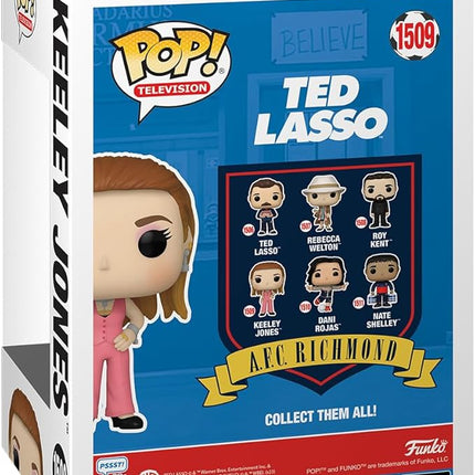 Funko POP! TV: Ted Lasso - Keeley Jones - (Pink) - Collectable Vinyl Figure - Gift Idea - Official Merchandise - for Kids & Adults - TV Fans - Model Figure for Collectors and Display