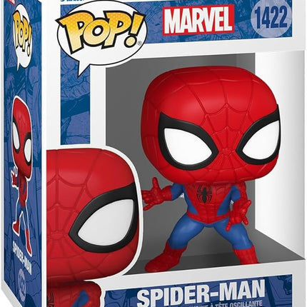 Funko Pop Marvel - Spider-Man - Marvel Comics - Collectable Vinyl Figure - Gift Idea - Official Merchandise - Toys for Kids & Adults - Superheroes Fans - Model Figure for Collectors and Display