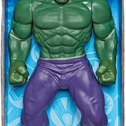 Marvel Hulk Toy 9.5-inch Scale Collectible Super Hero Action Figure, Toys for Kids Ages 4 and Up