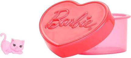 Barbie Party Unboxed Chelsea Doll Set, Glam Party Series with 6 Surprises Including Pet & Color Change (Styles May Vary)