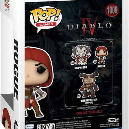 Funko POP! Games: Diablo 4 - Rogue - Collectable Vinyl Figure - Gift Idea - Official Merchandise - for Kids & Adults - Video Games Fans - Model Figure for Collectors and Display