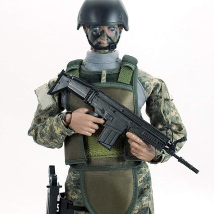 12 Inch Action Figures Military Set, 1/6 Scale Action Figures Set with Weapons and Accessories
