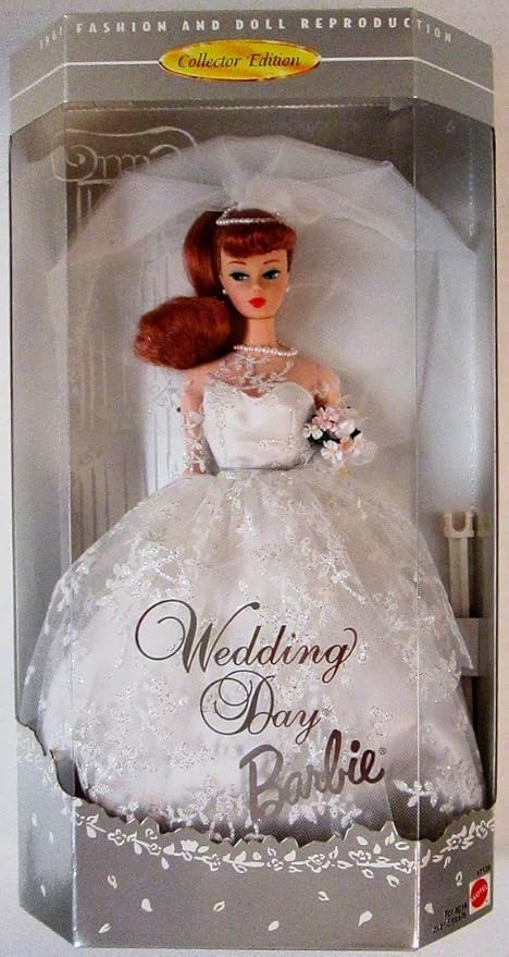 Barbie in Wedding Dress Re-Issue of the Original 1961 Fashion Doll
