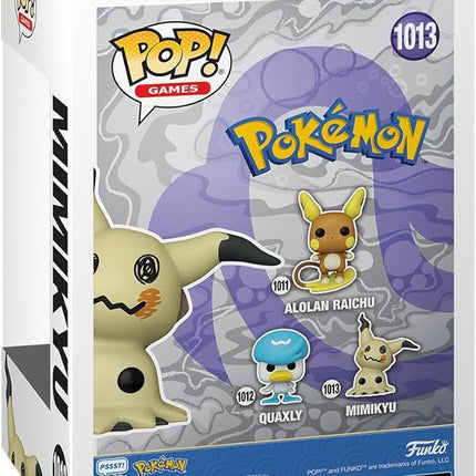 Funko Pop! Games: Pokemon - Mimikyu - Collectable Vinyl Figure - Gift Idea - Official Merchandise - Toys for Kids & Adults - Pokemon Fans - Model Figure for Collectors and Display