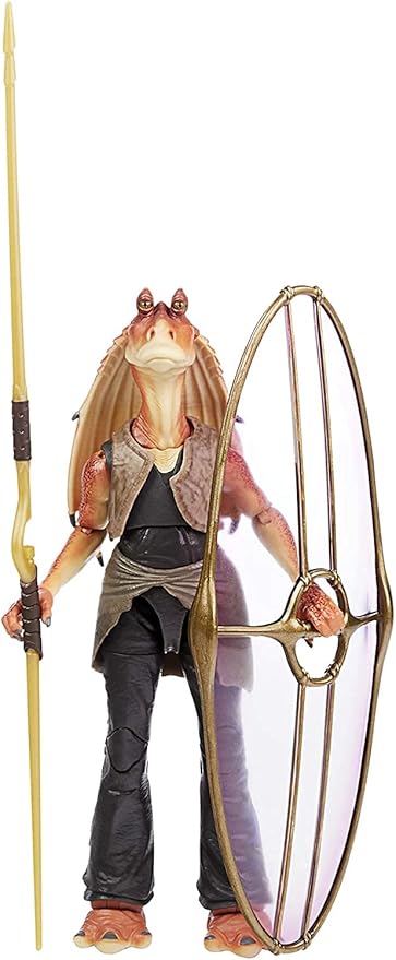 Star Wars The Black Series Jar Jar Binks 6-Inch-Scale Star Wars: The Phantom Menace Collectible Deluxe Action Figure