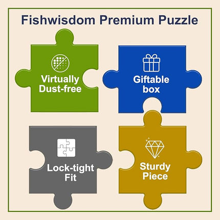 1000 Pieces Jigsaw Puzzles for Adults and Teens and Kids Family Happy Time Cats' Selfie