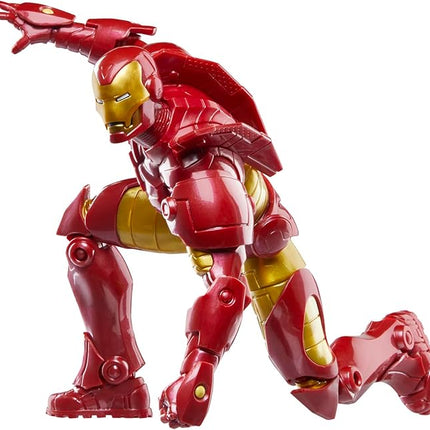 Marvel Legends Series Iron Man (Model 20), Iron Man Comics Collectible 6-Inch Action Figure, Retro-Inspired Blister Card