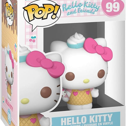 Funko POP Sanrio: Hello Kitty - Hello Kitty - (Icecream) - Collectable Vinyl Figure - Gift Idea - Official Merchandise - for Kids & Adults - Cartoons Fans - Model Figure for Collectors and Display