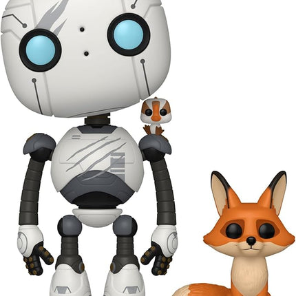 Funko Pop & Buddy: Wild Robot - Roz with Brightbill & Fink - Collectable Vinyl Figure - Gift Idea - Official Merchandise - Toys for Kids & Adults - Cartoon/Animation Fans
