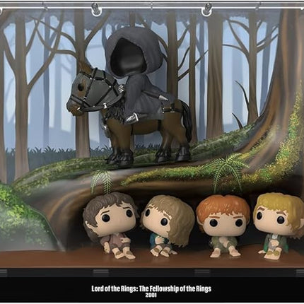 Funko Pop! Moments Deluxe: The Lord of The Rings:Fellowship of The Ring - Ringwraith/Frodo/Pippin/Samwise/Merry - Collectable Vinyl Figure - Gift Idea - Official Merchandise - Toys for Kids & Adults