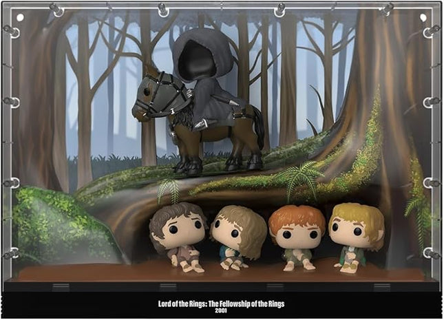 Funko Pop! Moments Deluxe: The Lord of The Rings:Fellowship of The Ring - Ringwraith/Frodo/Pippin/Samwise/Merry - Collectable Vinyl Figure - Gift Idea - Official Merchandise - Toys for Kids & Adults